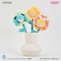FUN4YEAH PETAL STORE Series Hatsune Miku Plush Flower Bouquet Blind Box Set of 6