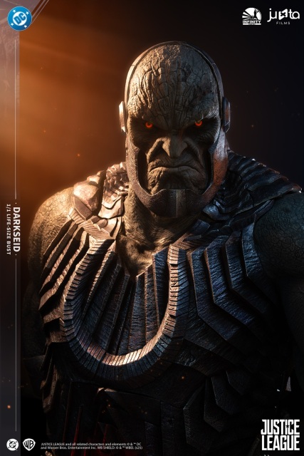 Zack Snyder's Justice League Darkseid 1/1 Scale Bust Statue By Infinity Studio