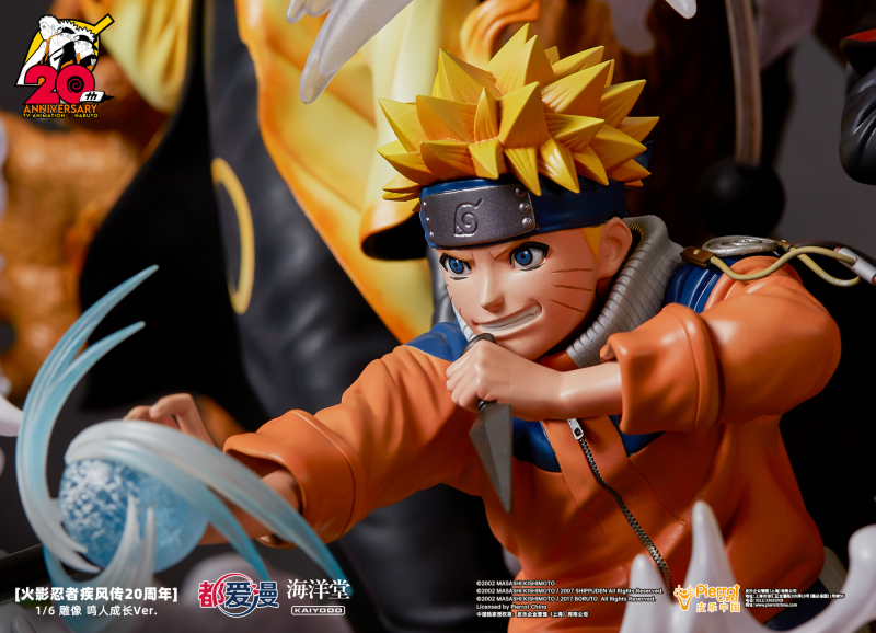(In Stock) Kaiyodo Naruto: Shippuden 20th Anniversary 1/6 Scale Statue - Naruto Growth Ver.