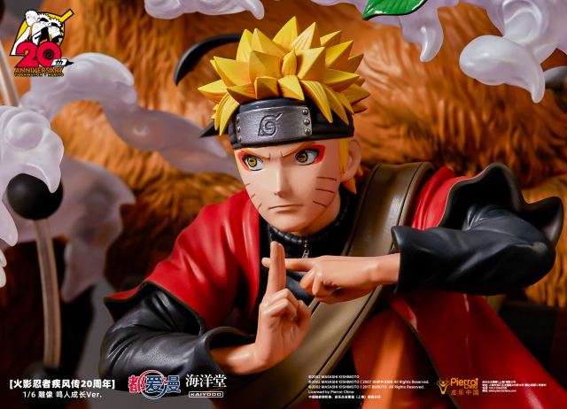 (In Stock) Kaiyodo Naruto: Shippuden 20th Anniversary 1/6 Scale Statue - Naruto Growth Ver.