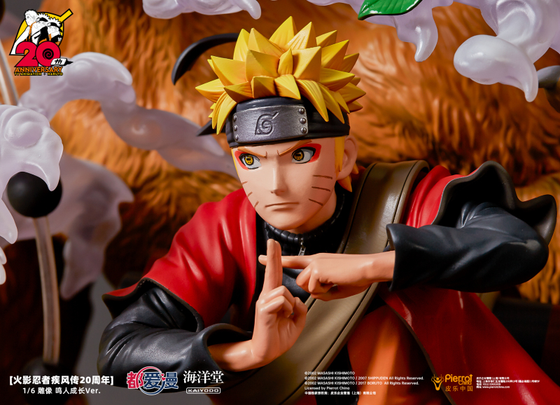 (In Stock) Kaiyodo Naruto: Shippuden 20th Anniversary 1/6 Scale Statue - Naruto Growth Ver.