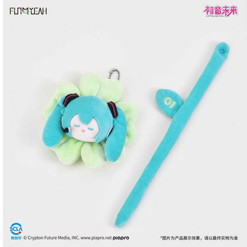 FUN4YEAH PETAL STORE Series Hatsune Miku Plush Flower Bouquet Blind Box Set of 6