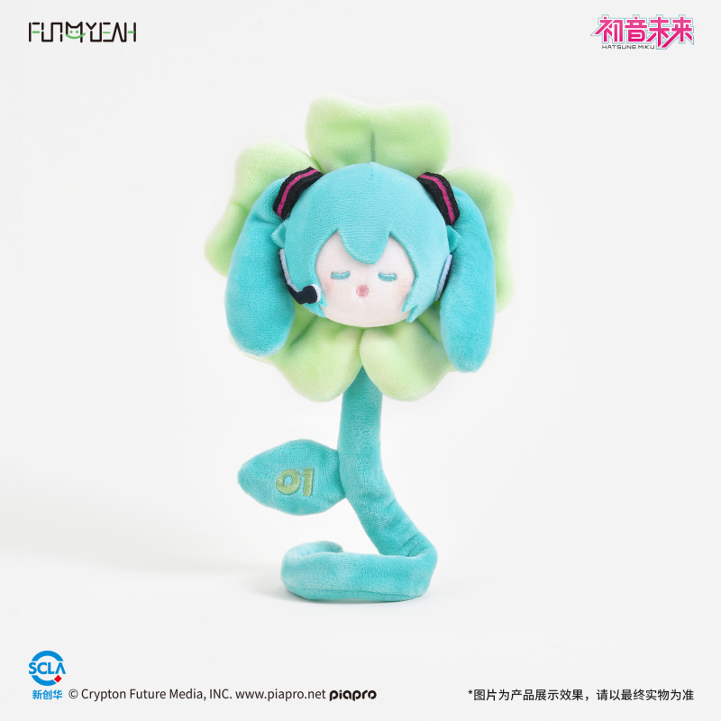 FUN4YEAH PETAL STORE Series Hatsune Miku Plush Flower Bouquet Blind Box Set of 6
