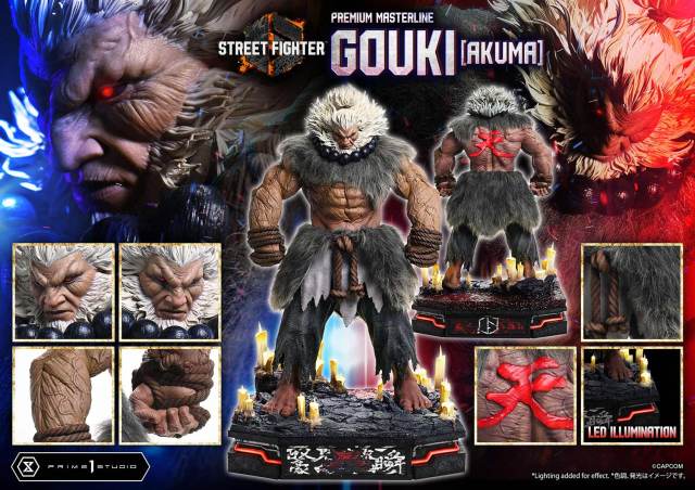 Prime 1 Studio Premium Masterline Street Fighter 6 Akuma 1/ Statue PMSF6-04/04UT/04UTS