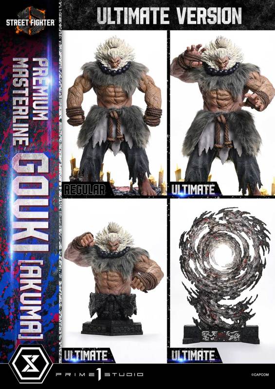 Prime 1 Studio Premium Masterline Street Fighter 6 Akuma 1/ Statue PMSF6-04/04UT/04UTS