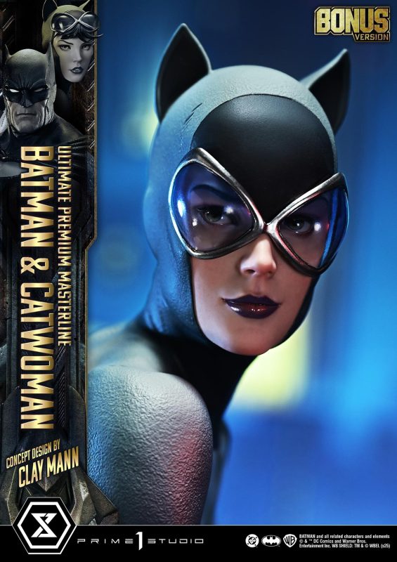 Prime 1 Studio Ultimate Premium Masterline Batman Comics Batman x Catwoman Concept Design by CLAY MANN  UPMDC-13/UPMDC-13S