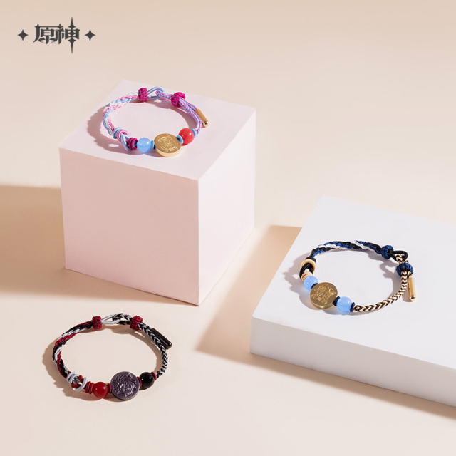 miHoYo Genshin Impact Character Impression Beaded Braided Bracelet