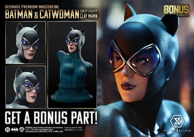 Prime 1 Studio Ultimate Premium Masterline Batman Comics Batman x Catwoman Concept Design by CLAY MANN  UPMDC-13/UPMDC-13S
