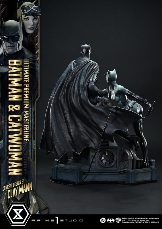 Prime 1 Studio Ultimate Premium Masterline Batman Comics Batman x Catwoman Concept Design by CLAY MANN  UPMDC-13/UPMDC-13S