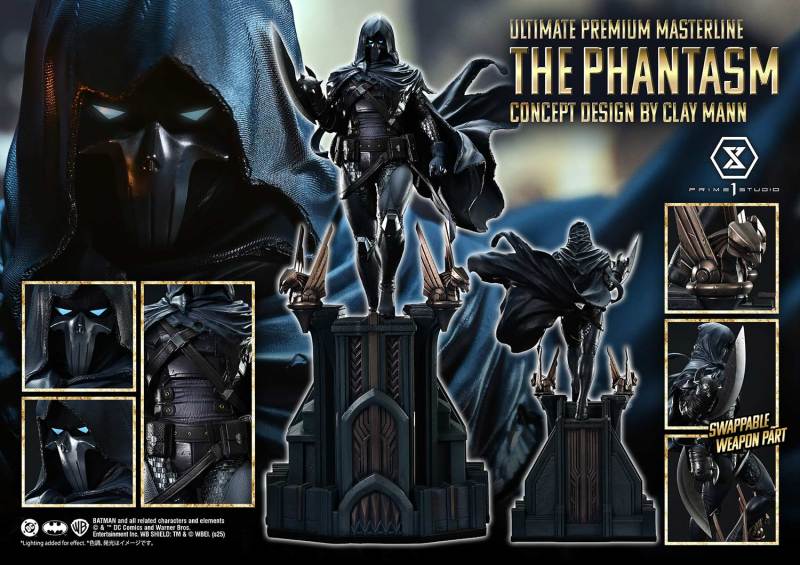 Prime 1 Studio Ultimate Premium Masterline Batman Comics The Phantasm (Concept Design by CLAY MANN) UPMDC-12/UPMDC-12S