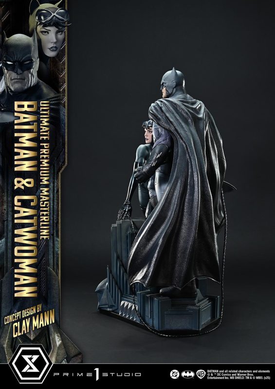 Prime 1 Studio Ultimate Premium Masterline Batman Comics Batman x Catwoman Concept Design by CLAY MANN  UPMDC-13/UPMDC-13S