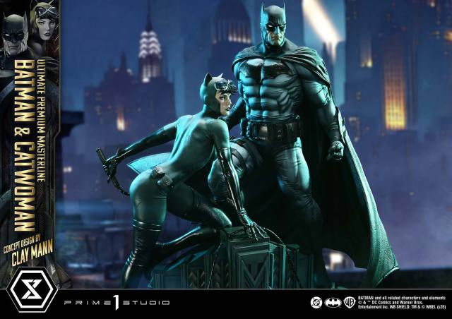Prime 1 Studio Ultimate Premium Masterline Batman Comics Batman x Catwoman Concept Design by CLAY MANN  UPMDC-13/UPMDC-13S