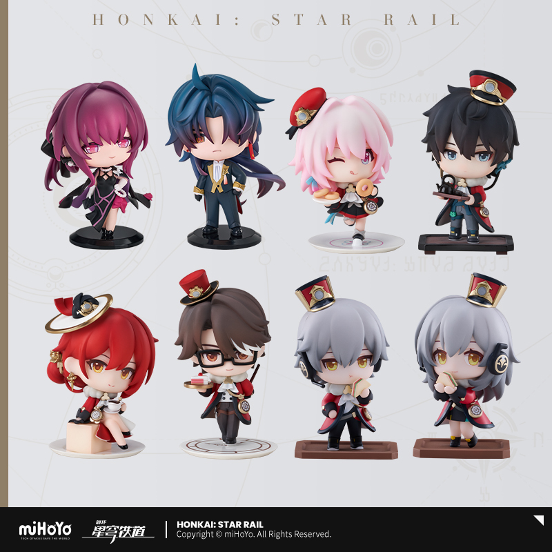 (In Stock) Ribose x miHoYo Honkai: Star Rail Welcome to Train Tea Party Q Version Figure