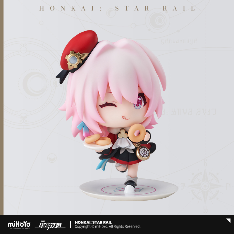 (In Stock) Ribose x miHoYo Honkai: Star Rail Welcome to Train Tea Party Q Version Figure