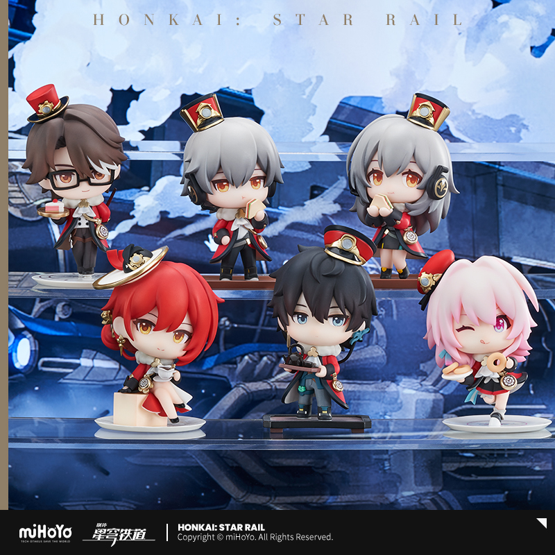 (In Stock) Ribose x miHoYo Honkai: Star Rail Welcome to Train Tea Party Q Version Figure