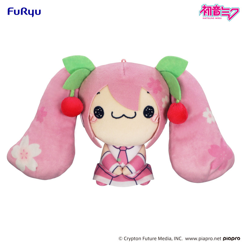 FuRyu Hatsune Miku MOCHIPICO Plush Toy Sakura Miku