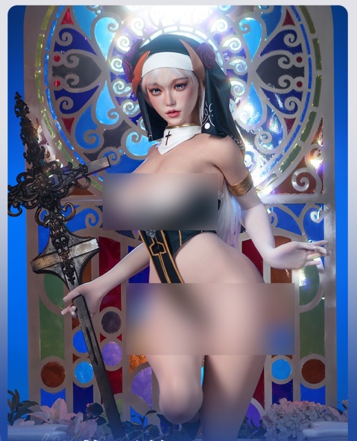 Bezlya Sister Shui Lian 2.2CF Series No.2 Makeup 1/1 Scale Silicone Doll
