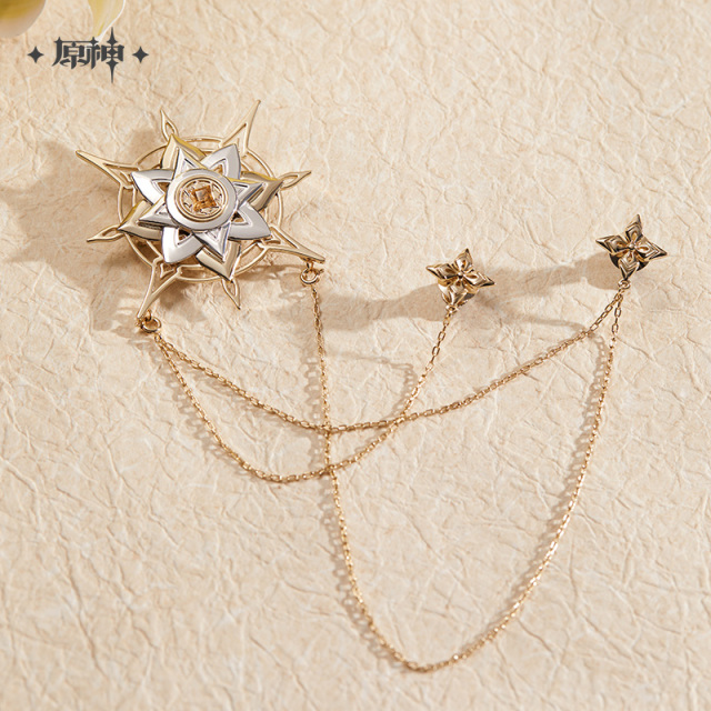 miHoYo Genshin Impact Albedo Themed Beret x Brooch