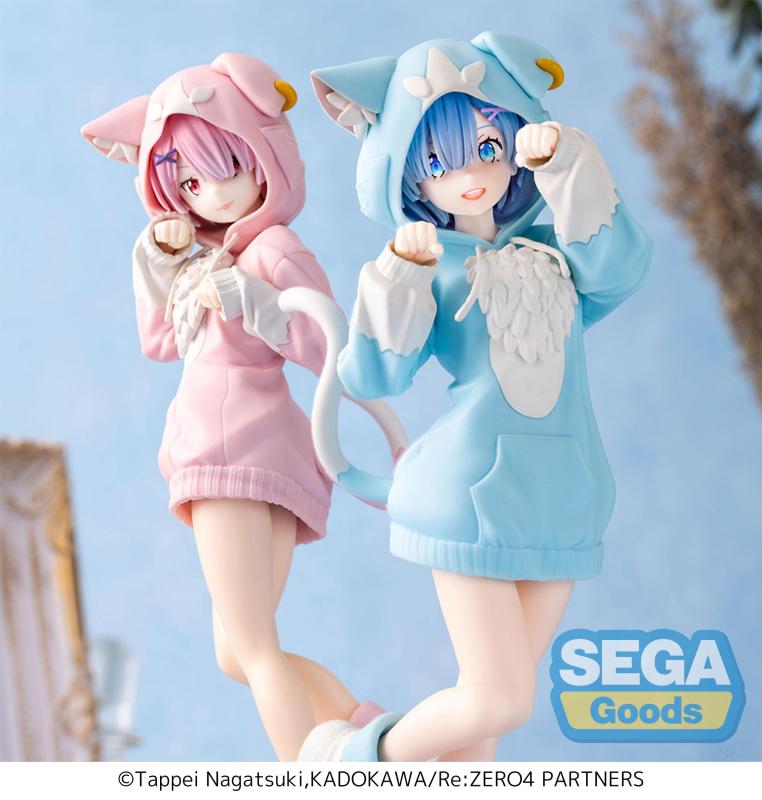 SEGA XStellar Re:ZERO -Starting Life in Another World Ram x Rem Mofumofu Pack