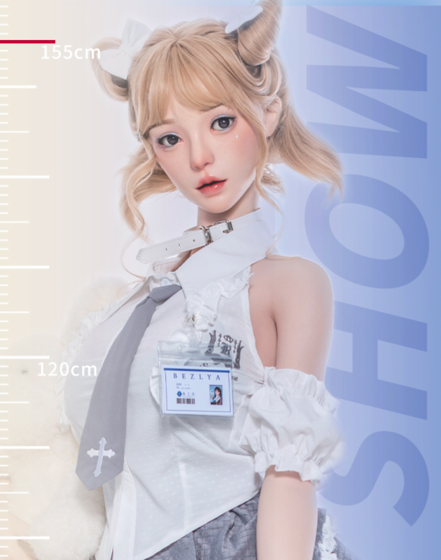 Bezlya Little Cake Qingtang 2.2CF Series No.1 Makeup 1/1 Scale Silicone Doll