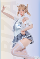 Bezlya Little Cake Qingtang 2.2CF Series No.1 Makeup 1/1 Scale Silicone Doll