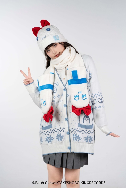 Good Smile Moment Pop Team Epic Winter Series Beanie x Scarf