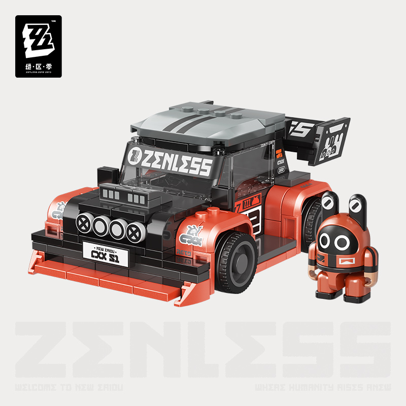 miHoYo Zenless Zone Zero Speed Legend Series Bumble Toy Car Building Blocks