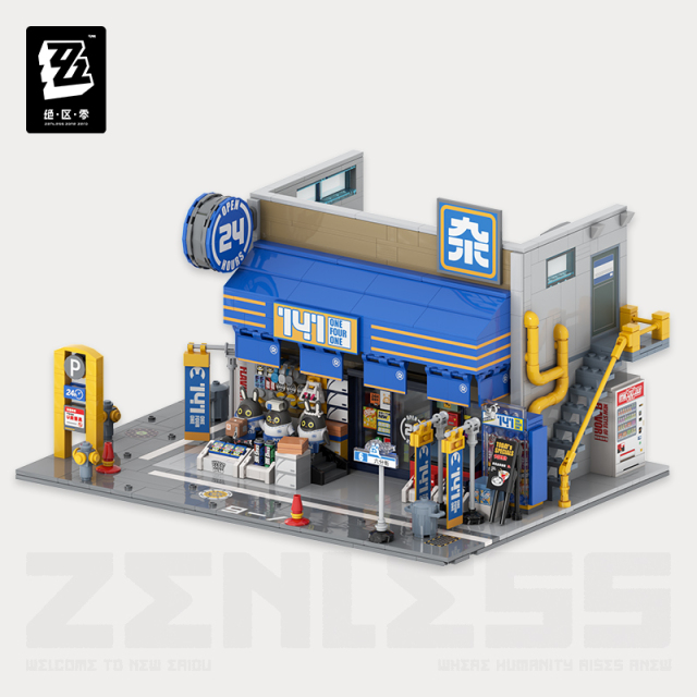 miHoYo Zenless Zone Zero Sixth Street Series Scene Building Blocks
