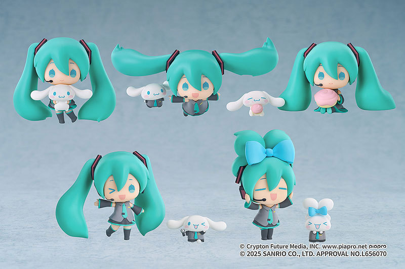 Good Smile Company GSC Trading Figure Hatsune Miku x Cinnamoroll (5 Pieces)