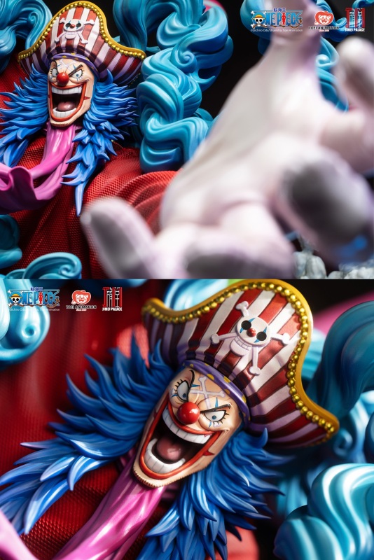 ONE PIECE New Yonko BUGGY Limited Edition Statue By JIMEI PALACE Studio