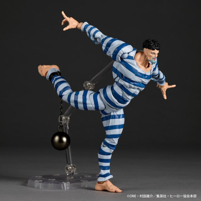 Kaiyodo Revoltech Amazing Yamaguchi One-Punch Man Puri-Puri Prisoner Figure
