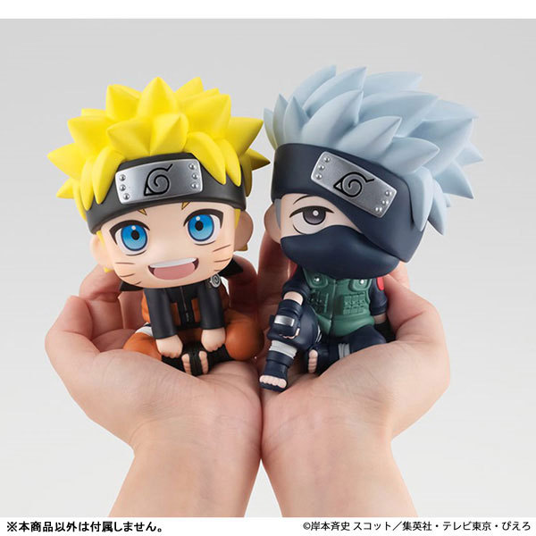 MegaHouse LookUp NARUTO Shippuden Naruto Uzumaki x Kakashi Hatake x Sasuke Uchiha Figure