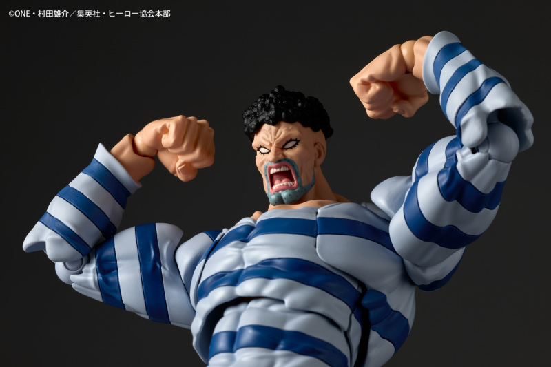 Kaiyodo Revoltech Amazing Yamaguchi One-Punch Man Puri-Puri Prisoner Figure