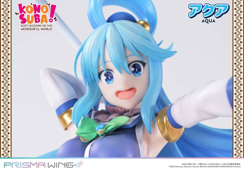 Prisma Wing The anime KONOSUBA -God's blessing on this wonderful world! AQUA 1/7 Figure PWKNSBS-02