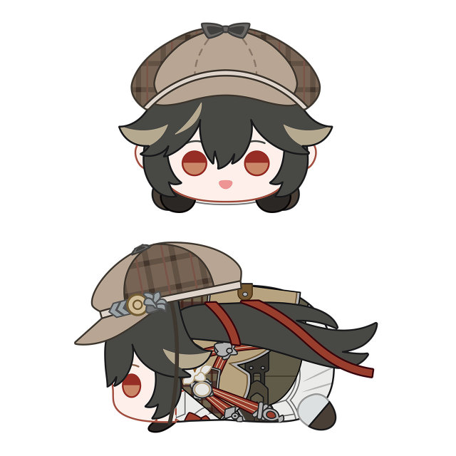 KURO GAMES Punishing: Gray Raven Mist Shrouded Dusk Theme Plushie