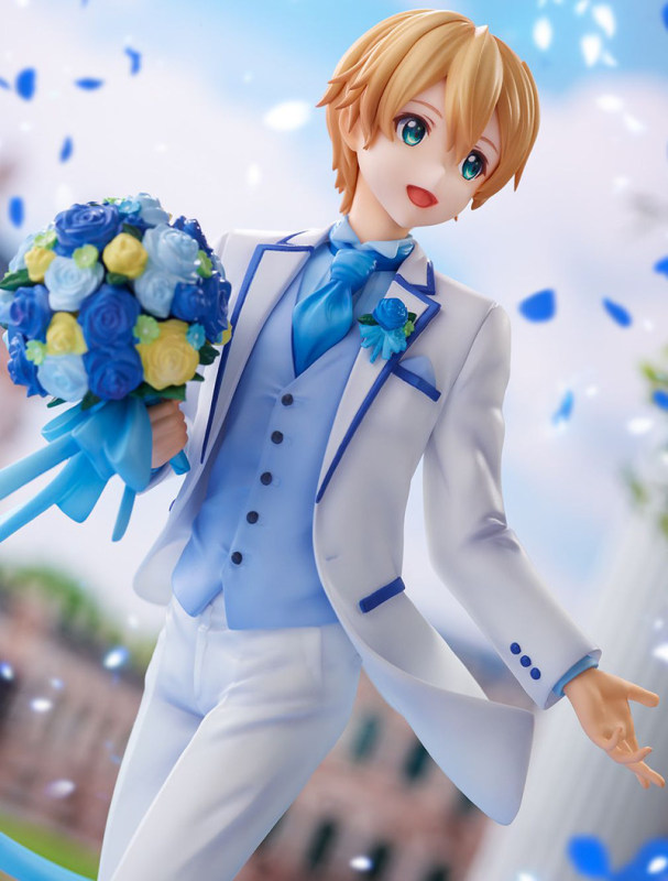 (In Stock) eStream SSF Sword Art Online: Alicization War of Underworld Eugeo Shibuya Scramble Figure White Suit Ver. 1/7 Figure