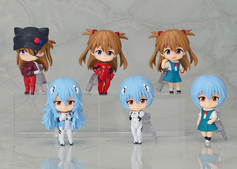 Good Smile Company GSC Nendoroid Surprise Rebuild of Evangelion Plugsuit Ver. Set of 6