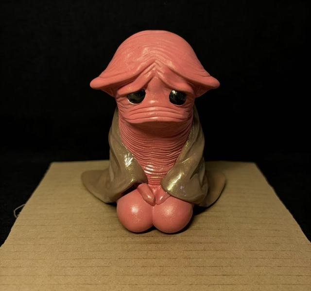 Salted Fish Floating Statue