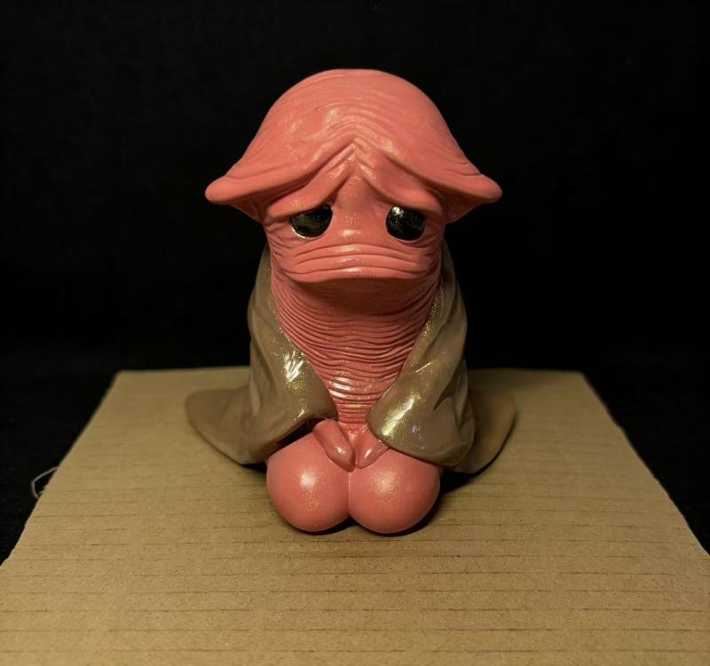 Salted Fish Floating Statue