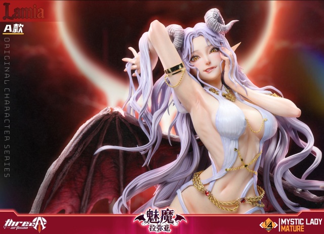 Mystic Lady Series Vol.2 Succubus Lamia 1/4 Statue By ThreeArtisan Studio