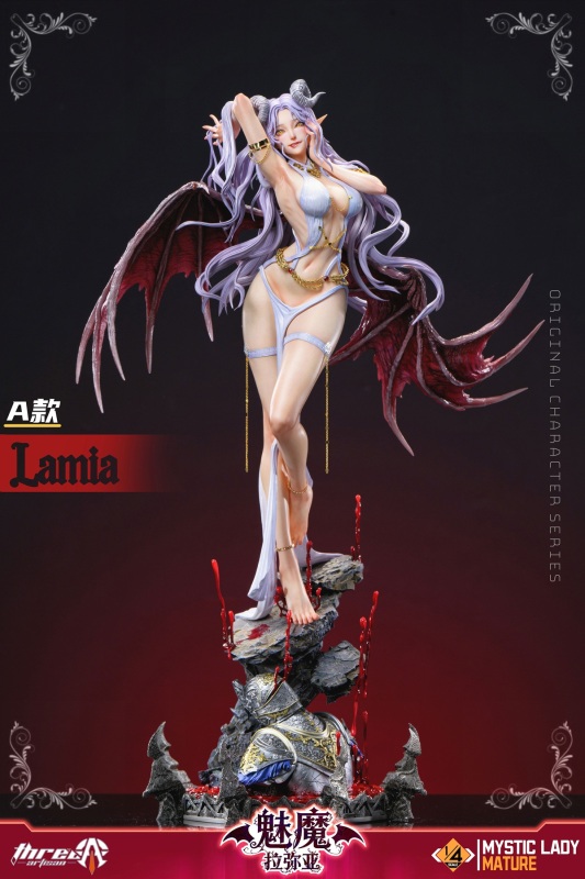 Mystic Lady Series Vol.2 Succubus Lamia 1/4 Statue By ThreeArtisan Studio