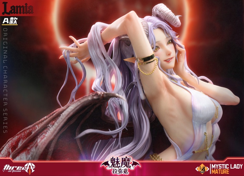 Mystic Lady Series Vol.2 Succubus Lamia 1/4 Statue By ThreeArtisan Studio