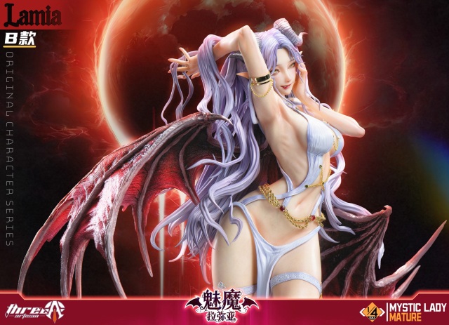 Mystic Lady Series Vol.2 Succubus Lamia 1/4 Statue By ThreeArtisan Studio