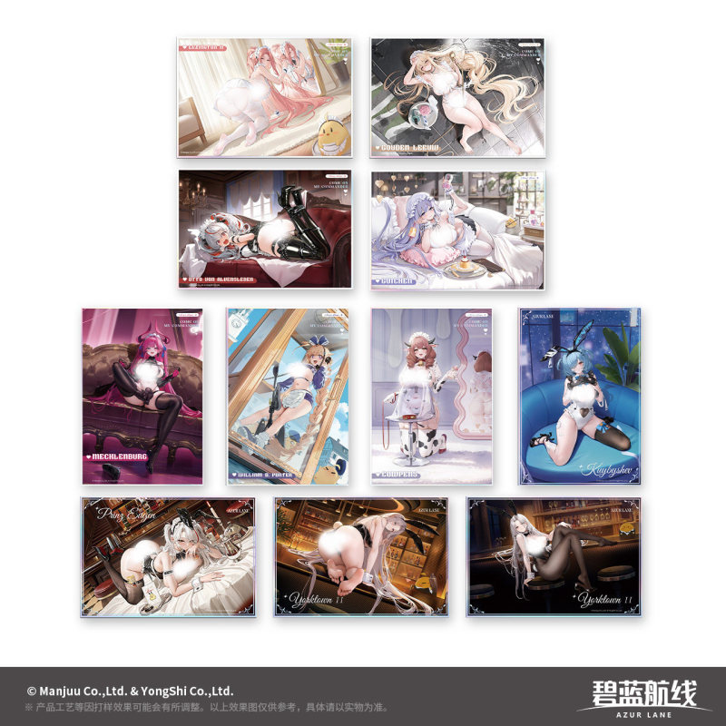 Azur Lane Maid Time Carnival Series Acrylic Shikishi