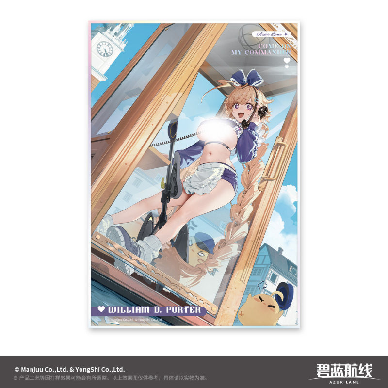 Azur Lane Maid Time Carnival Series Acrylic Shikishi