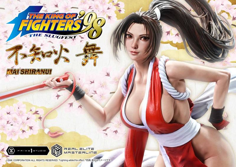 Prime 1 Studio Real Elite Masterline THE KING OF FIGHTERS '98 MAI SHIRANUI 1/4 Statue REMKOF-01 REMKOF-01UT REMKOF-01UTS