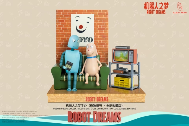 LUCK MOAI × Robot Dreams Official Licensed Figure