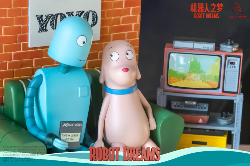 LUCK MOAI × Robot Dreams Official Licensed Figure