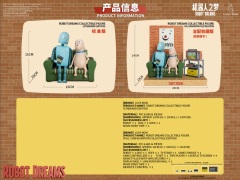 LUCK MOAI × Robot Dreams Official Licensed Figure