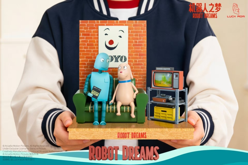 LUCK MOAI × Robot Dreams Official Licensed Figure